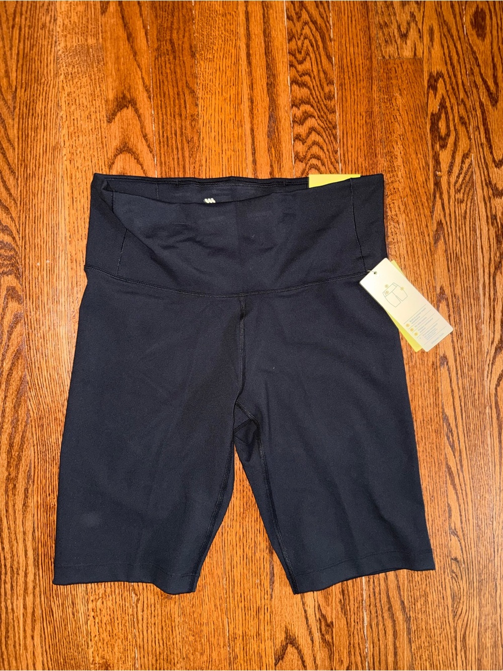 all in motion Black High-Rise Bike Shorts